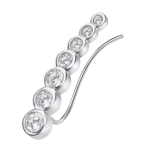 Ear Cuff LOTUS SILVER - Ourivesaria Catita