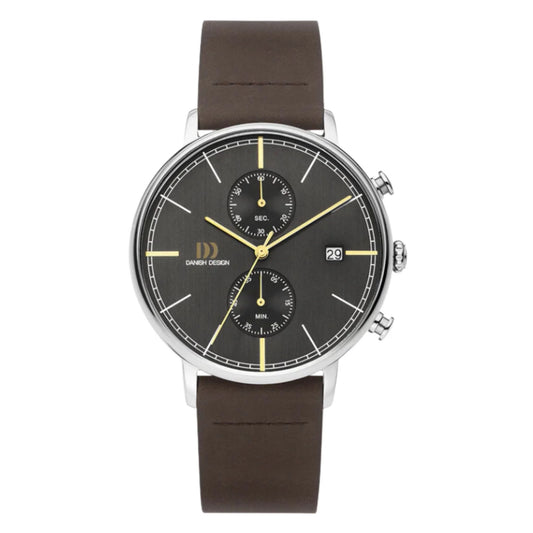 Relógio DANISH DESIGN Koltur Chrono II Grey Gold - Ourivesaria Catita