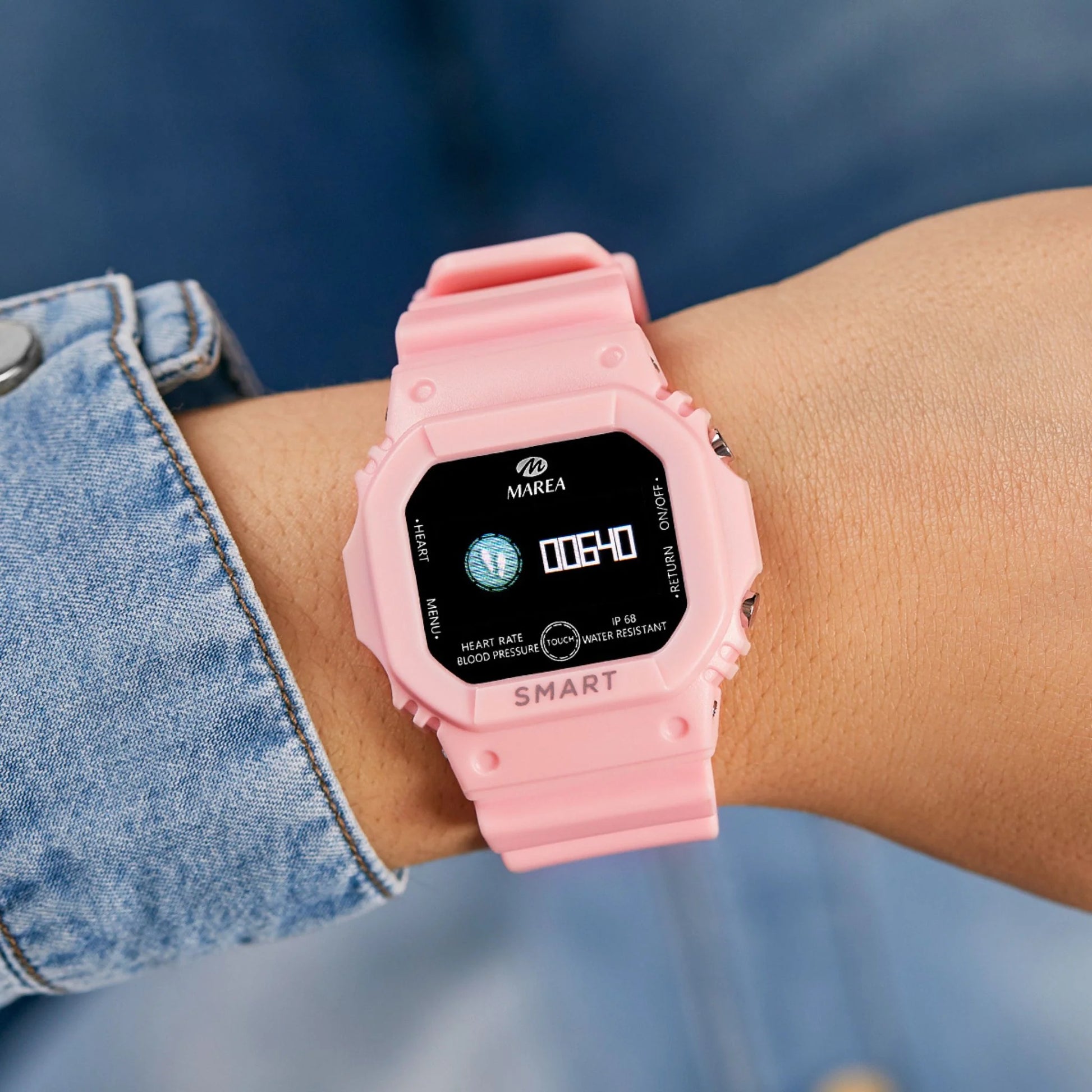 Relógio Smartwatch MAREA Rosa - Ourivesaria Catita